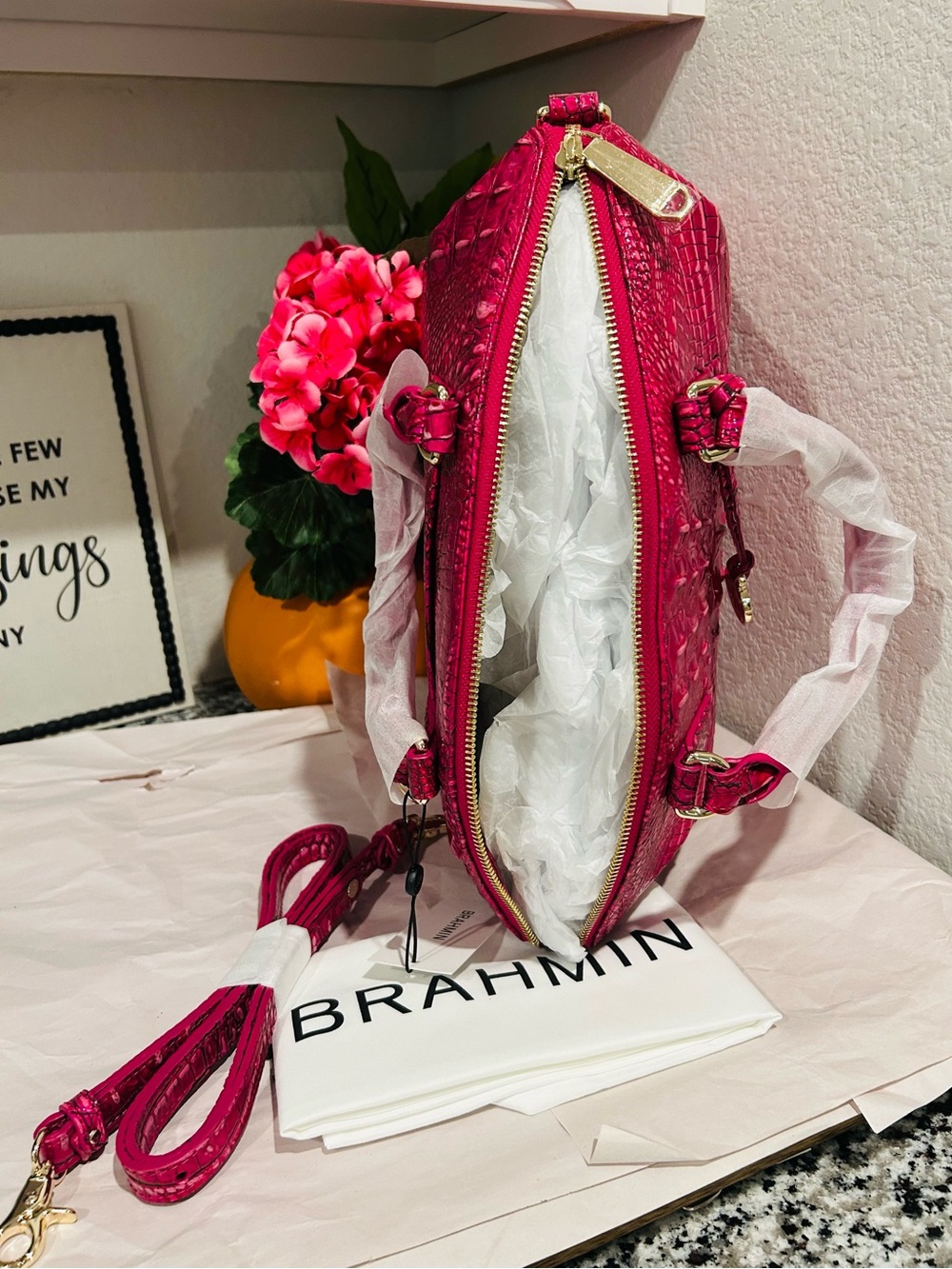 Brahmin Potion Large DUXBURY Satchel - Picture 9 of 9